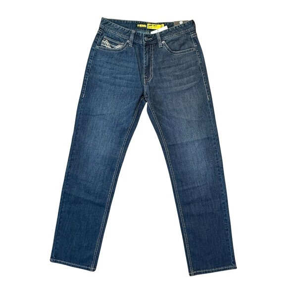 NEW Rock & Roll Denim Men's Cannon Bootcut Loose Fit Jeans (32x34) - Picture 2 of 10